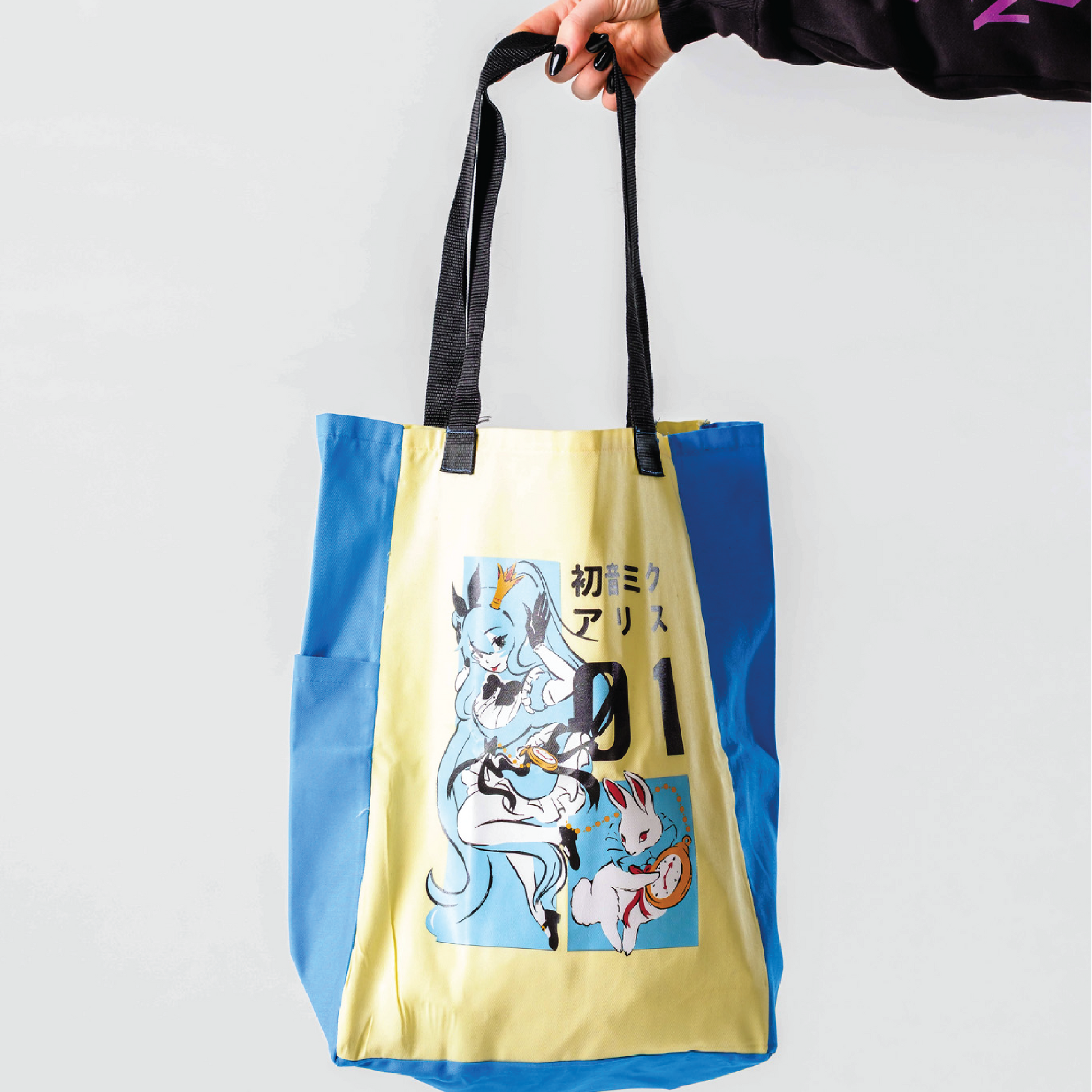 Alice In Wonderland Miku Tote Bag