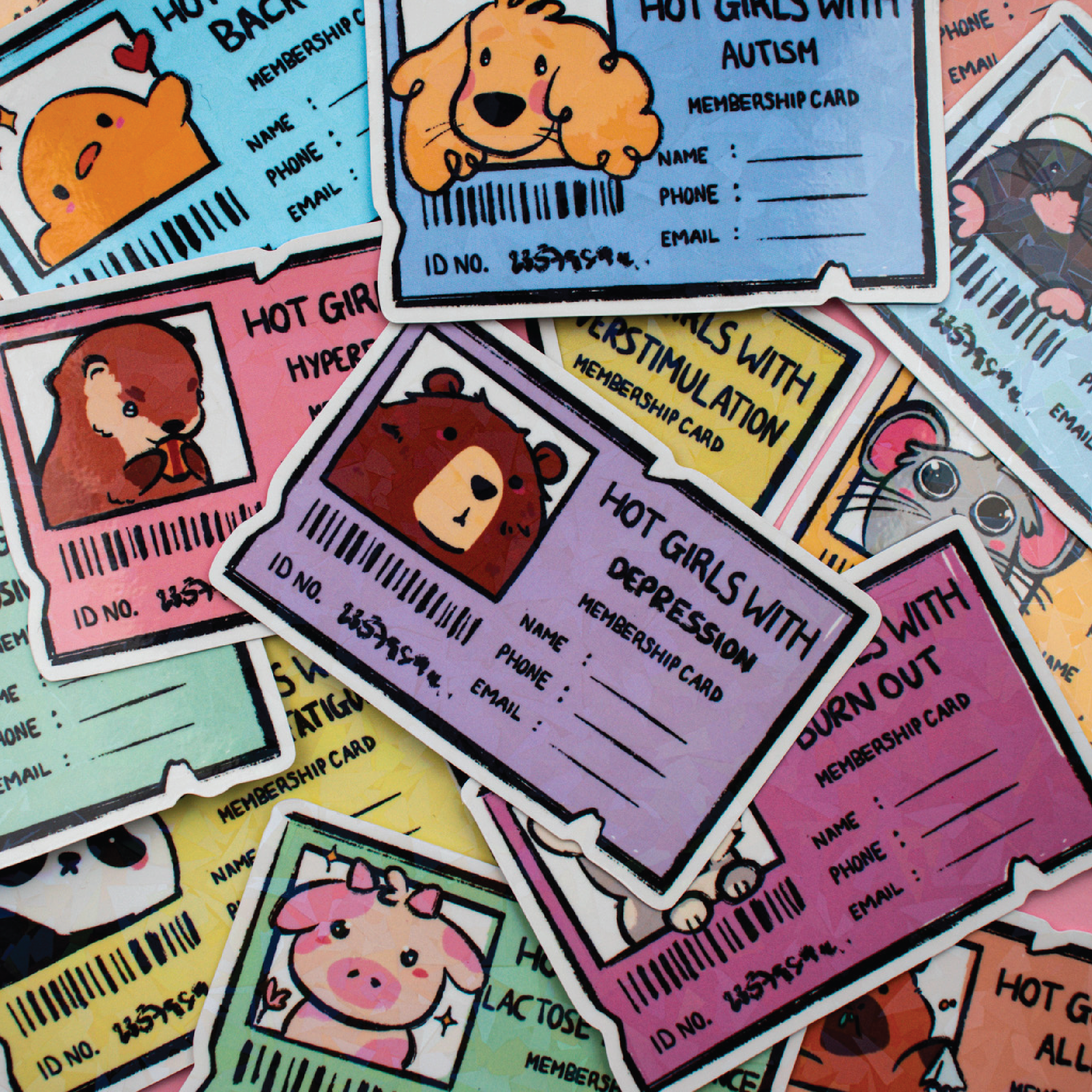 Hot Girls Stickers