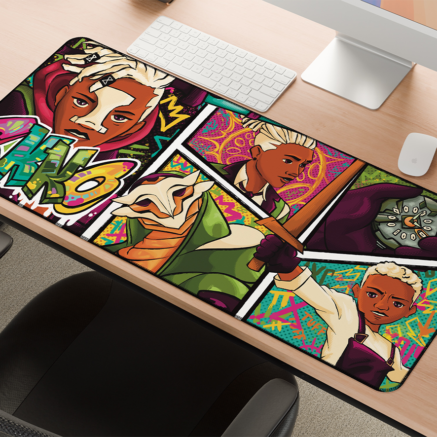 The Boy Who Shattered Time Gaming Deskmat