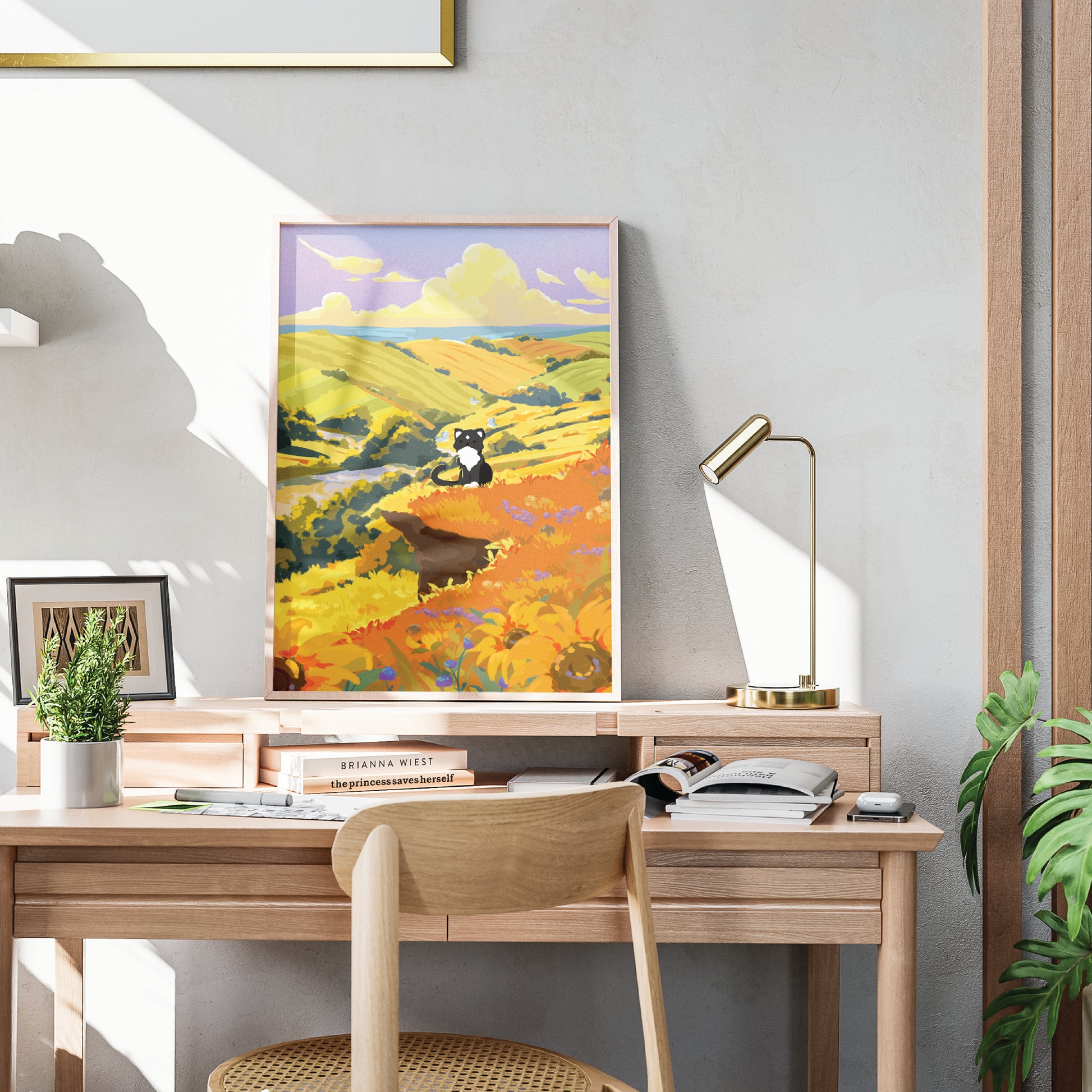 Golden Hills Print