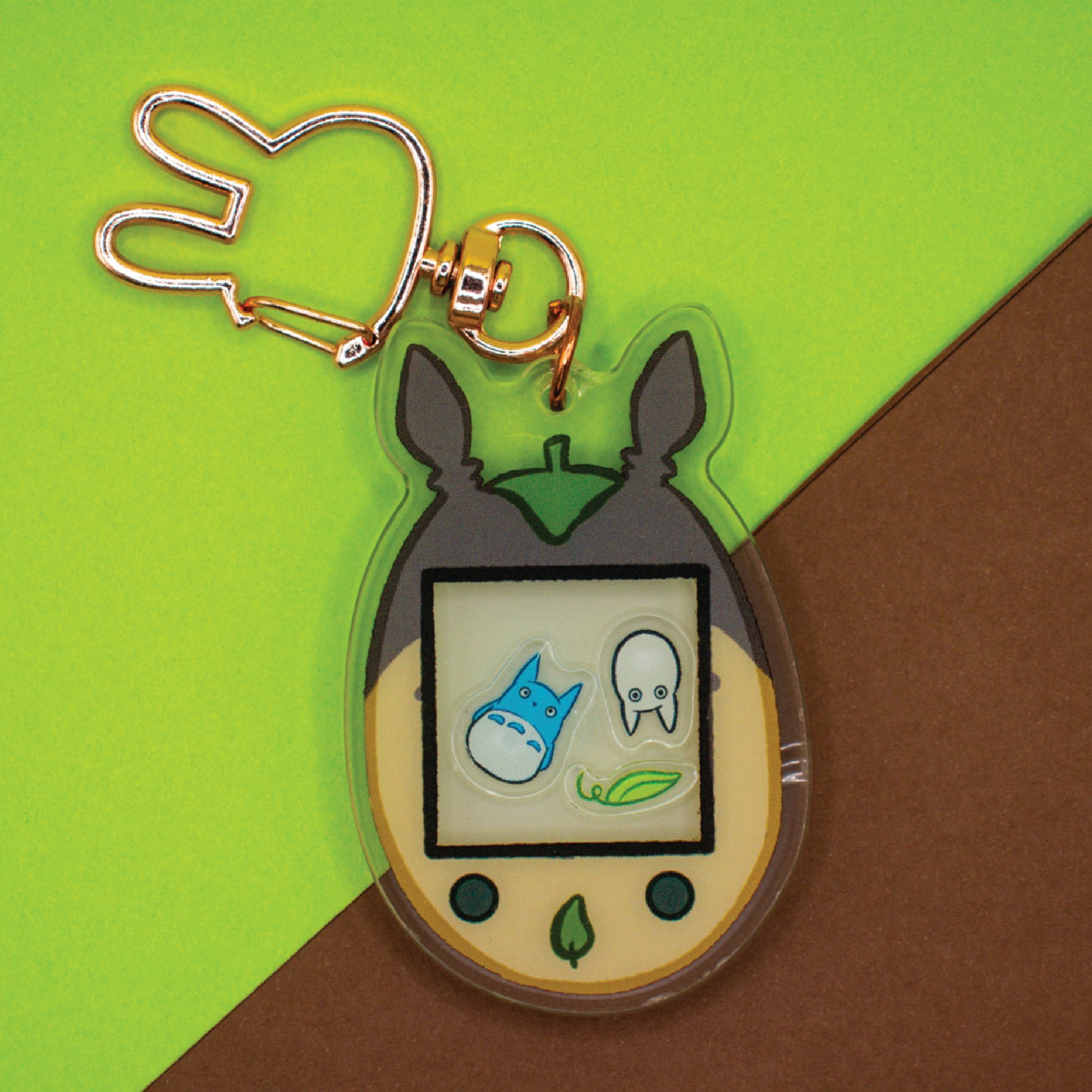 Totoro Tamagotchi Keychain