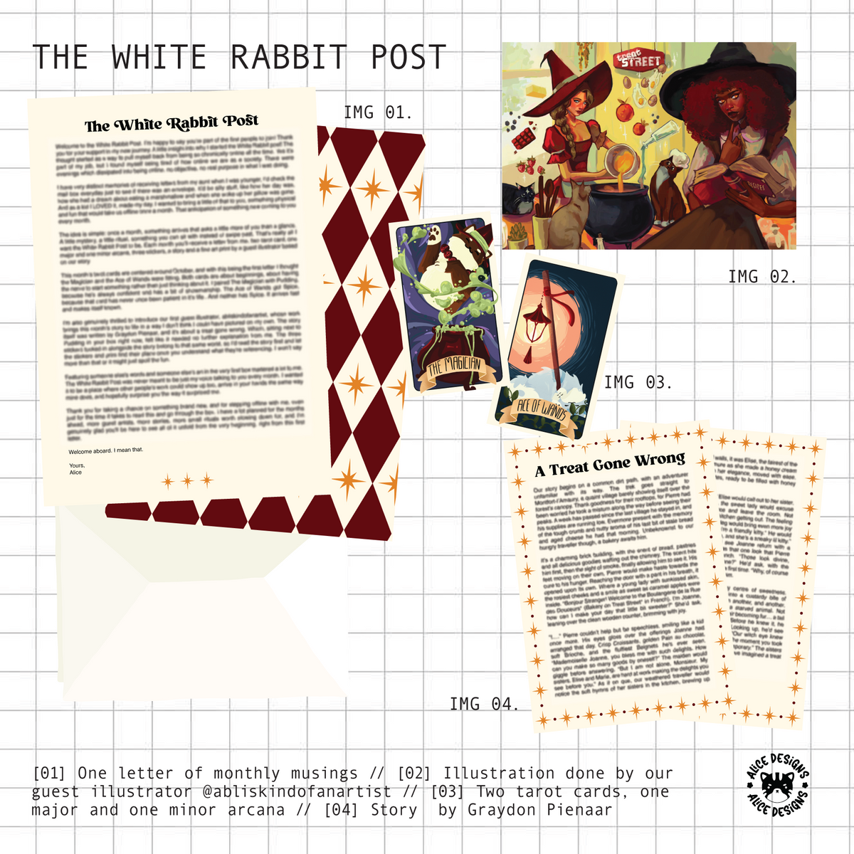 The White Rabbit Post Mail Club - October