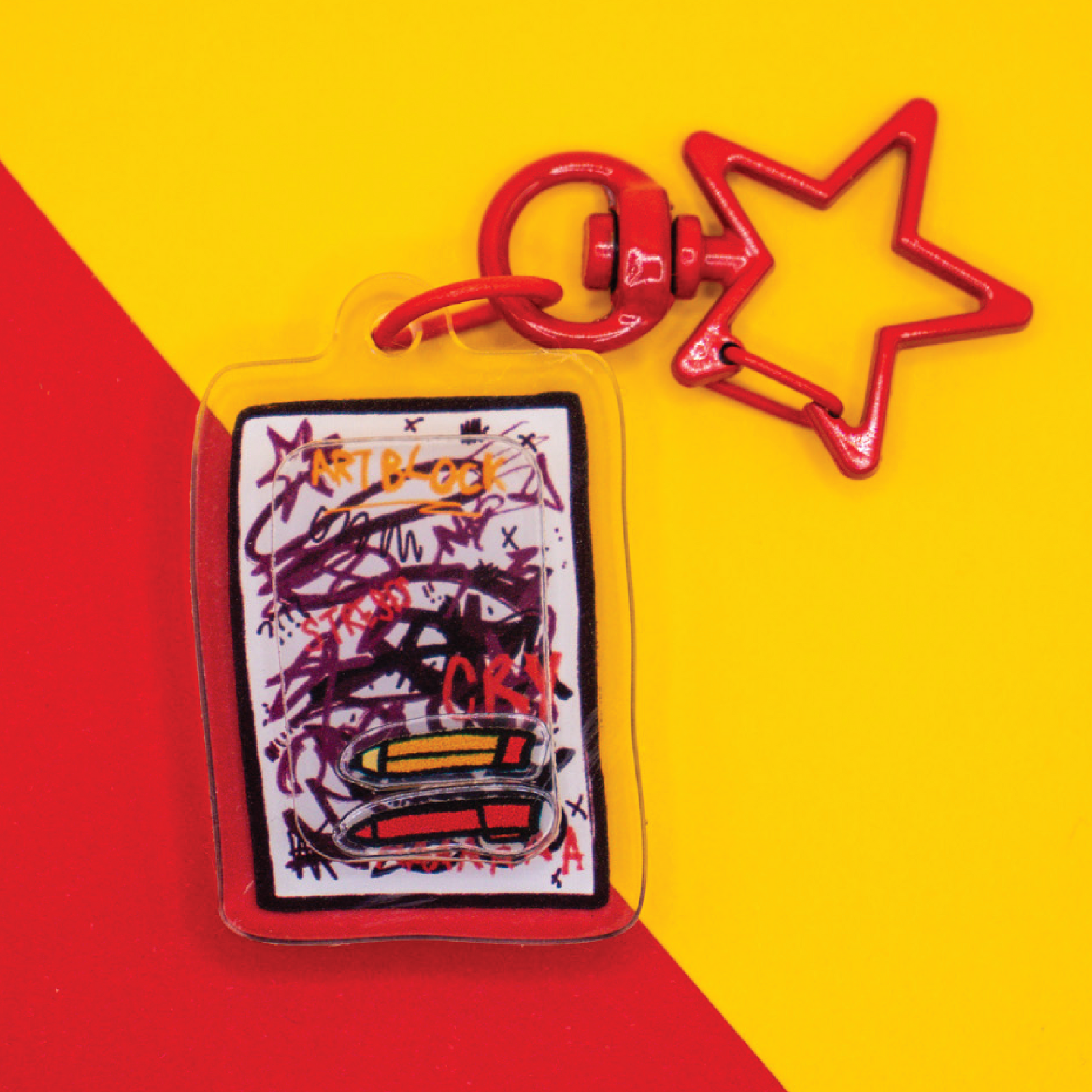 Artblock Keychain