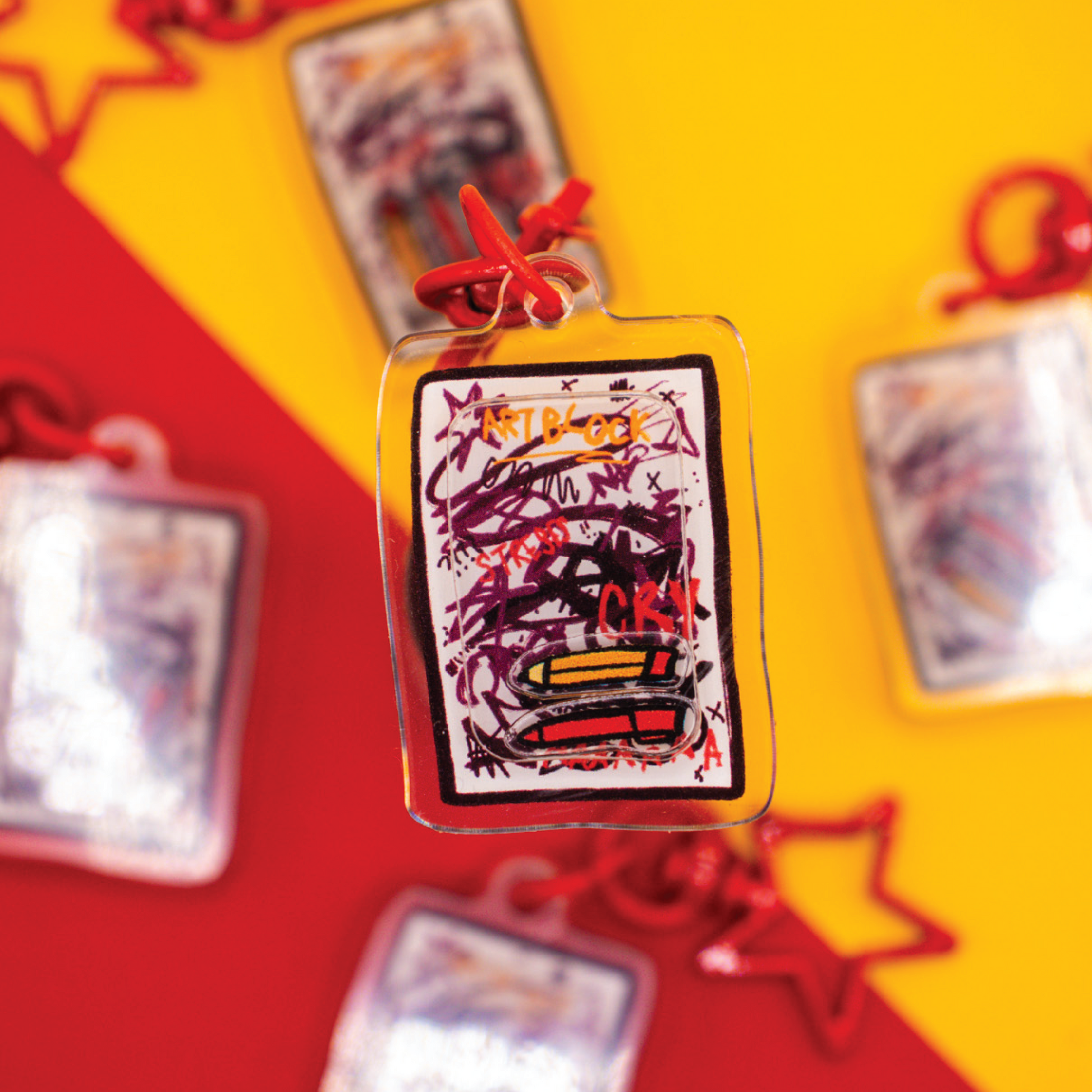Artblock Keychain
