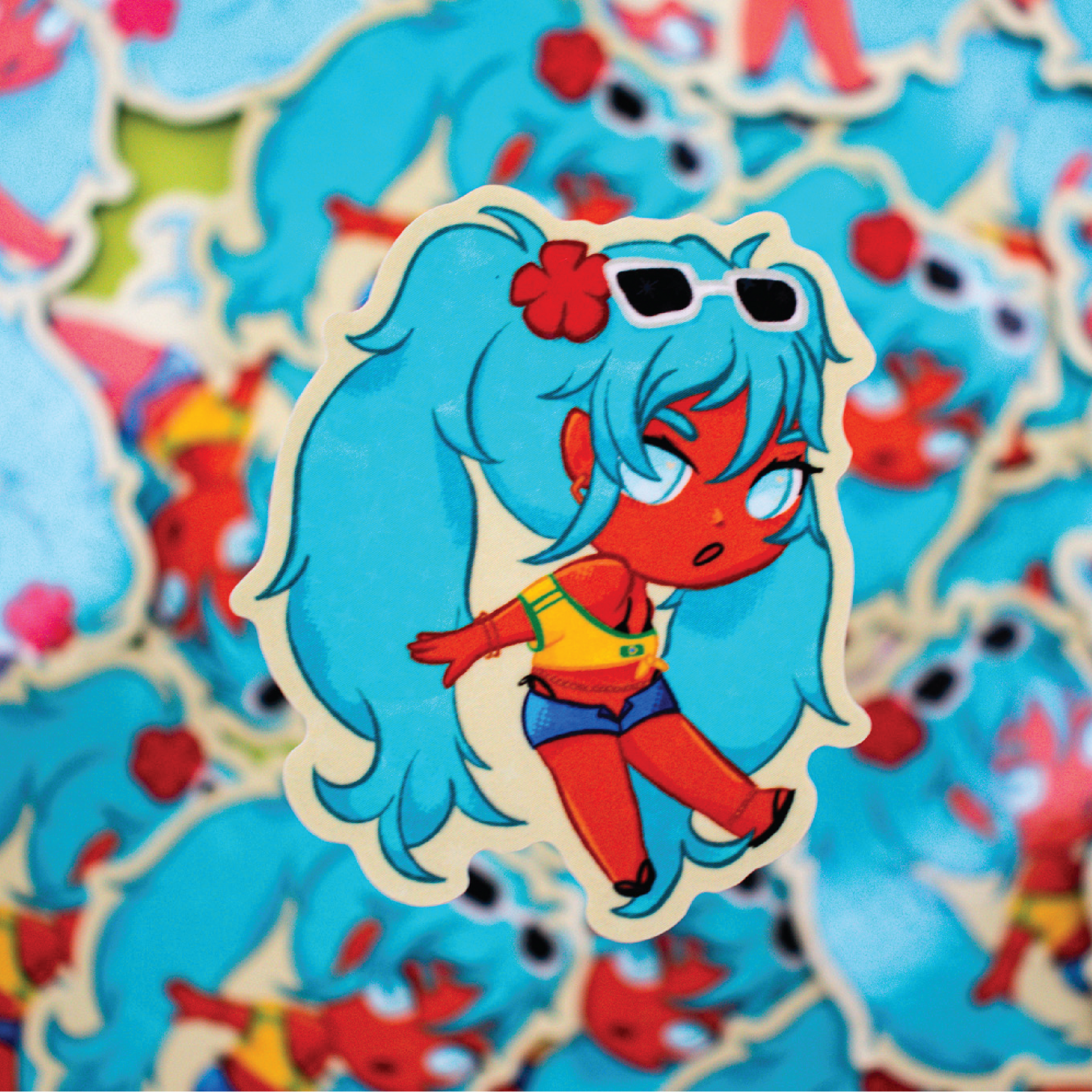 Chibi Brazilian Miku