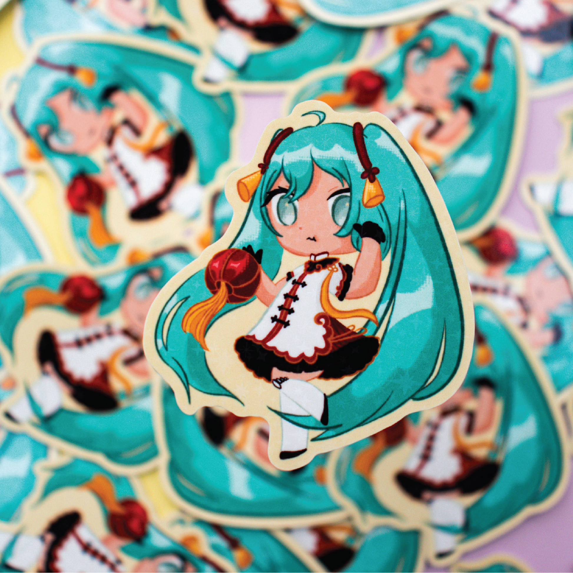 Chibi Chinese New Year Miku