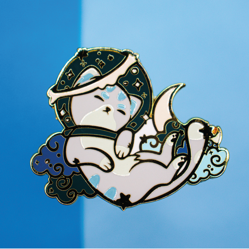 Moon Spice Enamel PIn