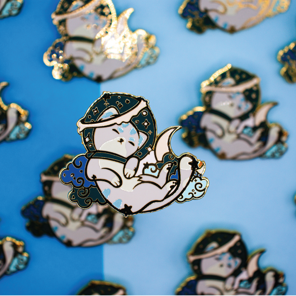 Moon Spice Enamel PIn