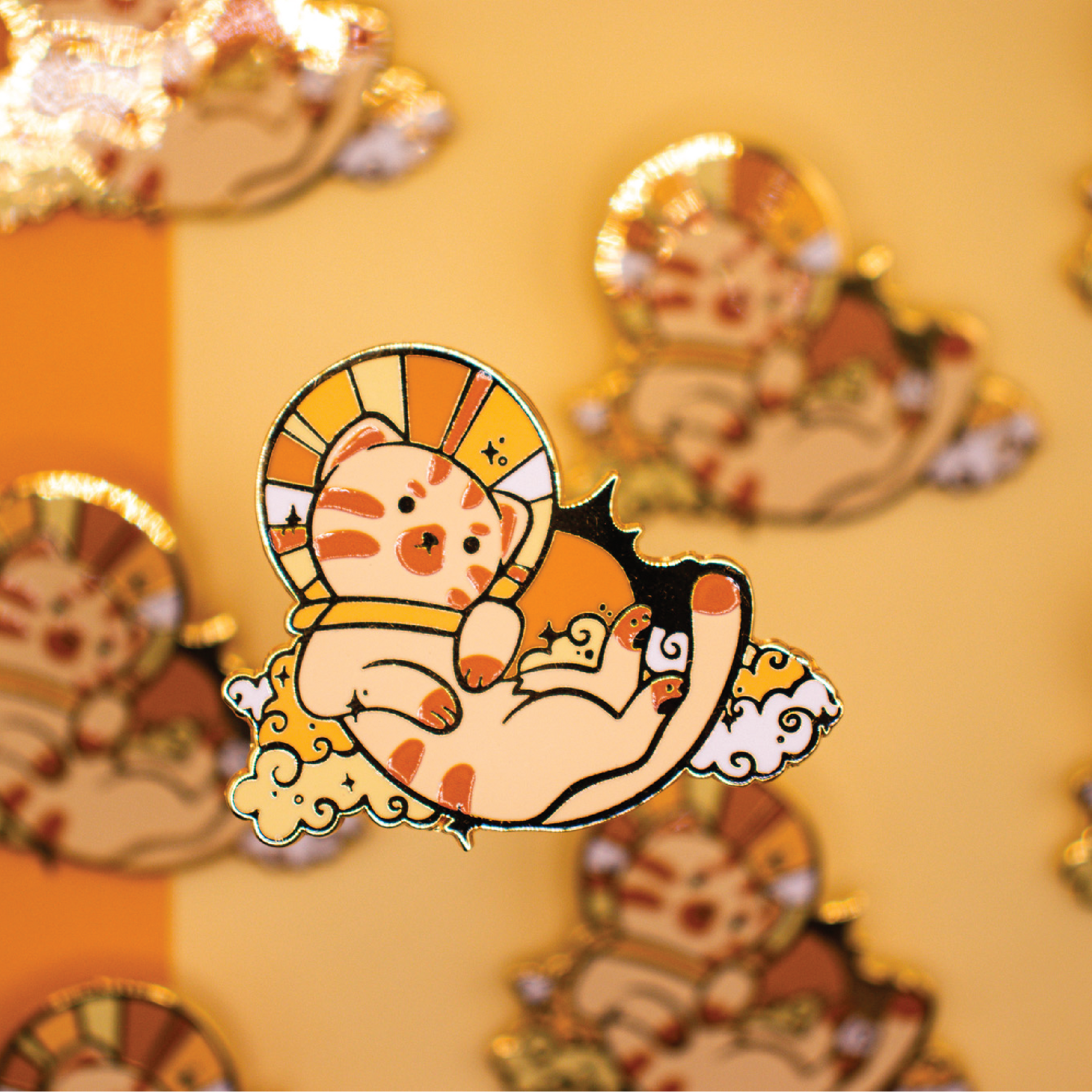 Honey Sun Enamel Pin