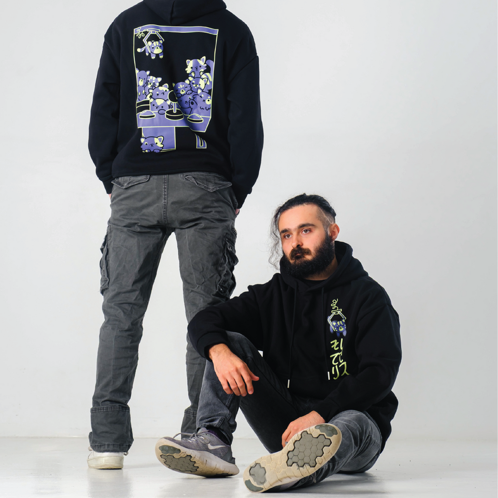 The Midnight Neon Gachapon Graphic Hoodie