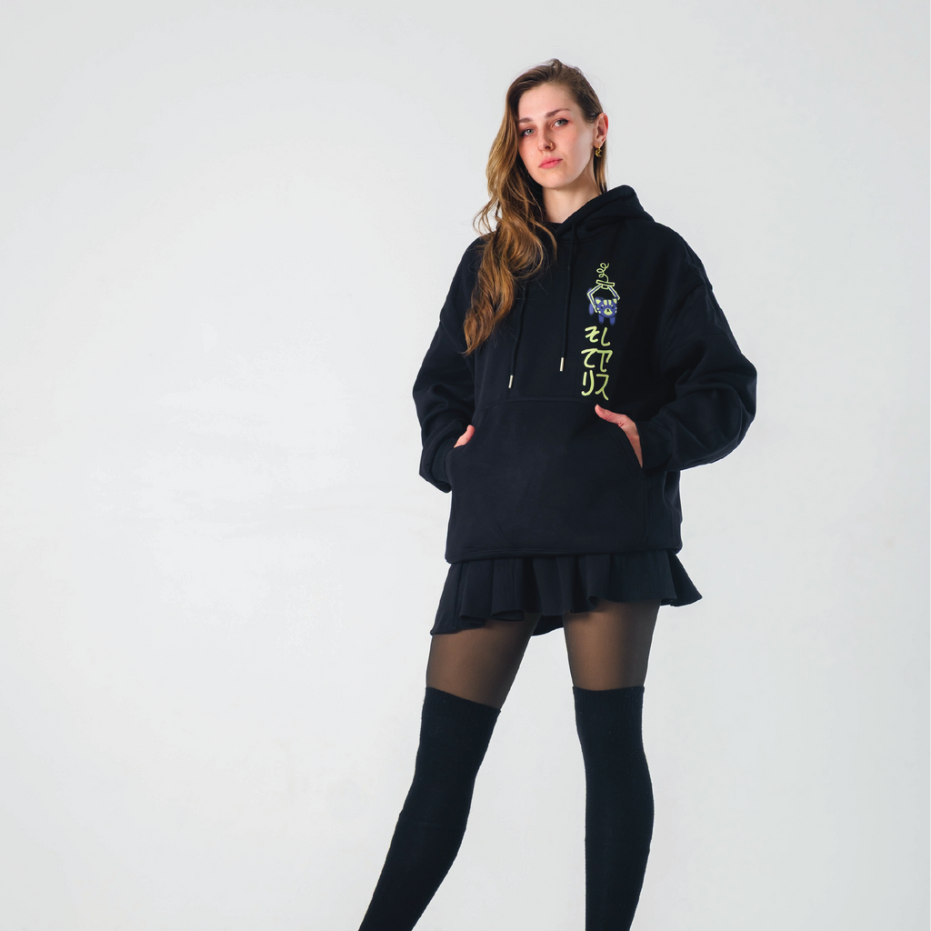 The Midnight Neon Gachapon Graphic Hoodie