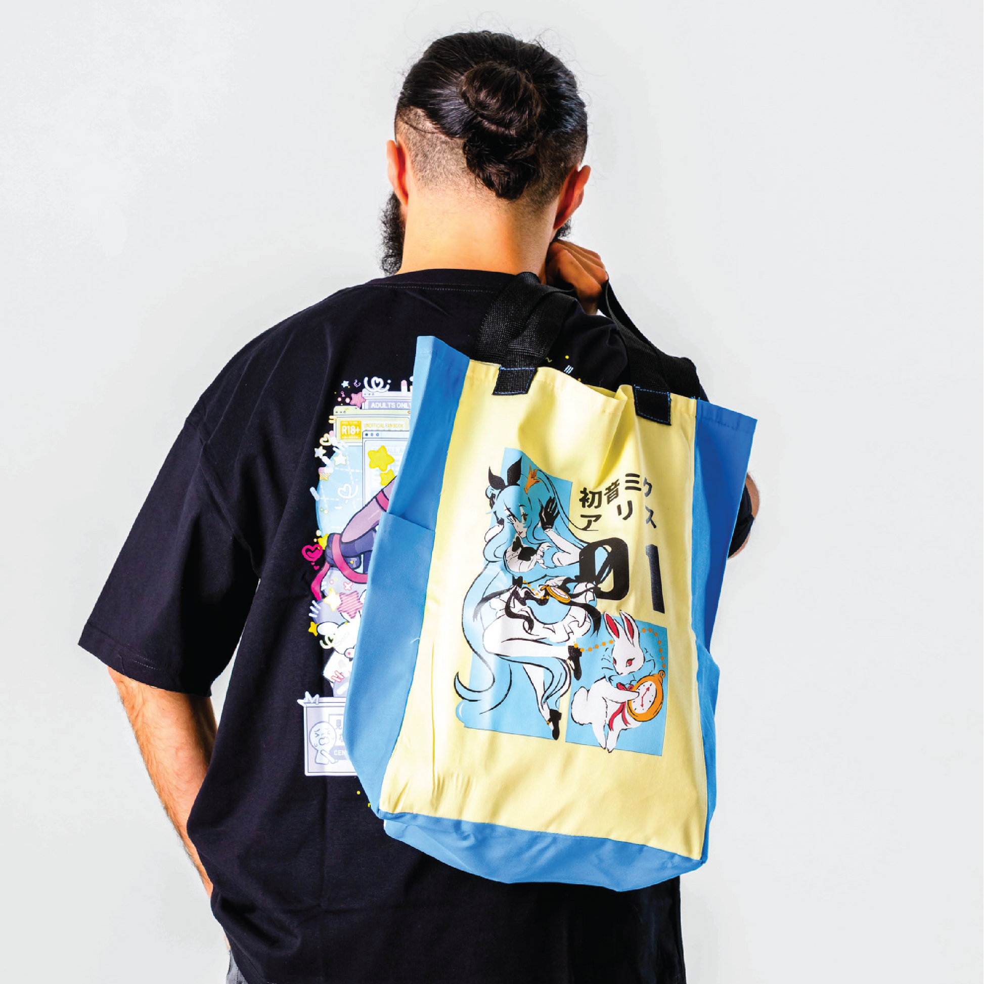 Alice In Wonderland Miku Tote Bag