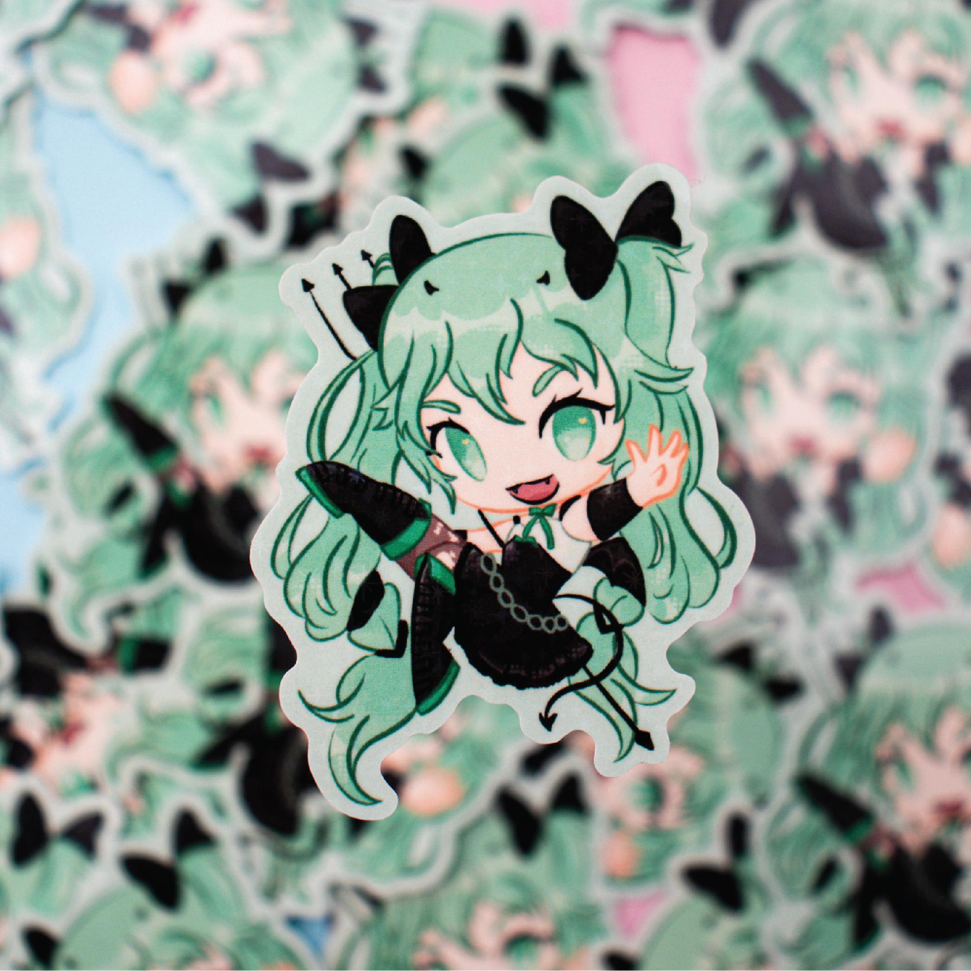 Chibi Bat Miku