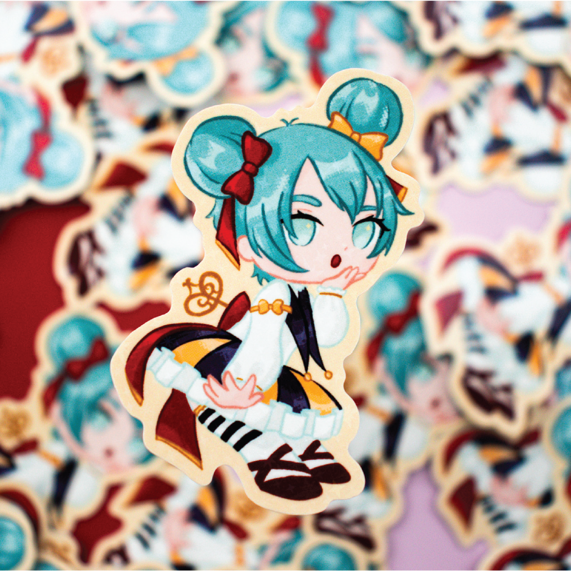 Chibi Wind-up Circus Miku